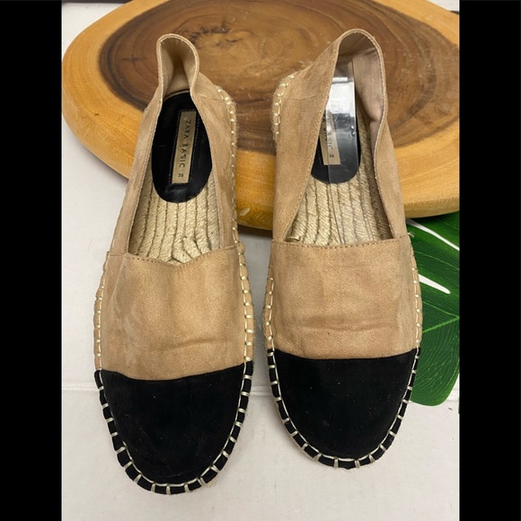 Zara Shoes - Zara Faux Suede Espadrilles